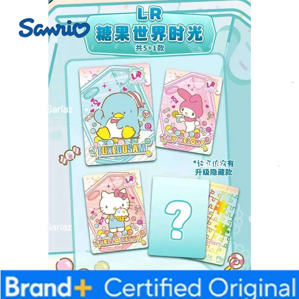 Sanrio Classic Japanese IP Collection Beloved Celebrity Family Members Pure Time Hand Drawn Rare Hidden Cards Boy Girl Toy Gift H260130
