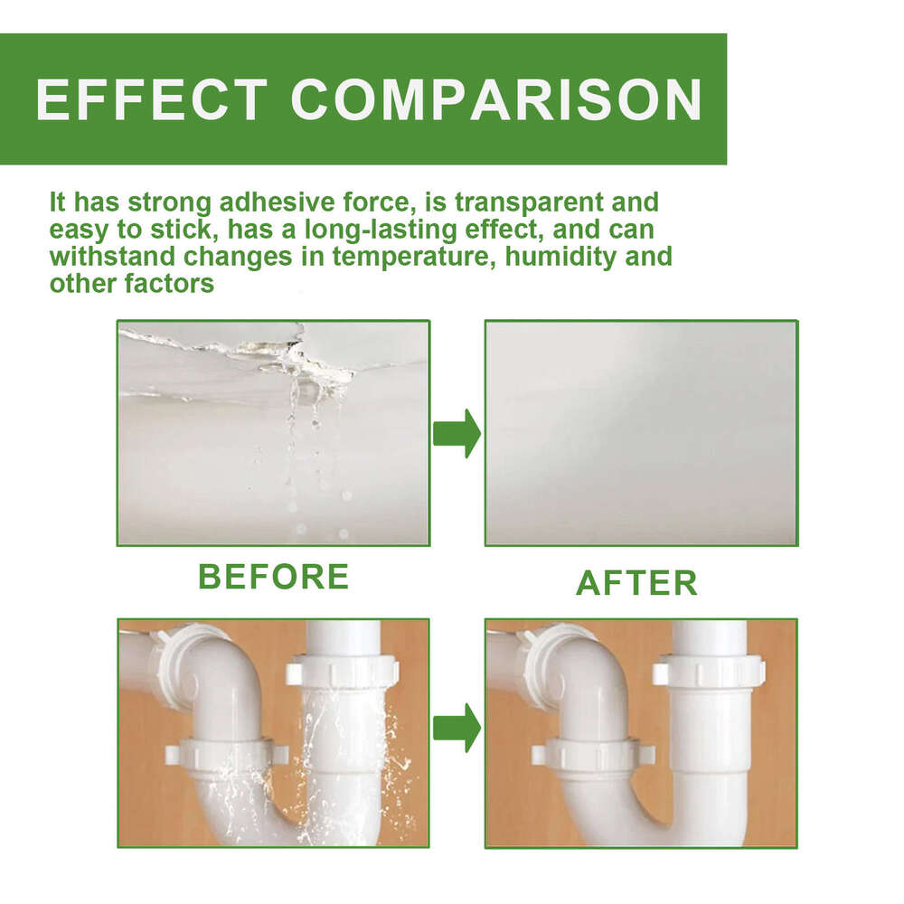 JAYSUING Transparent Exterior Roof Tile Wall Leak Repair Multi-purpose Sealing Waterproof Glue S260130