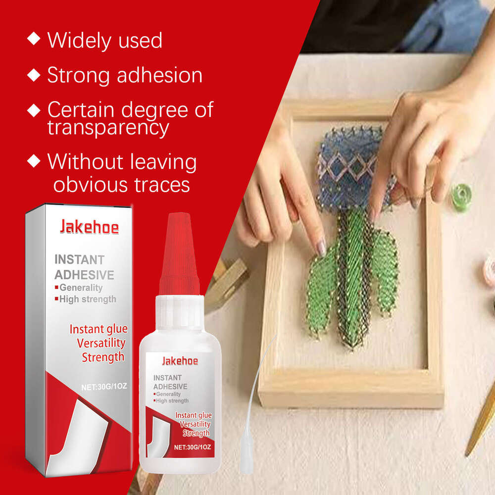 Jakehoe Waterproof Glue for Ceramic Wood Leather Fabric Crack Repair Multi-Purpose Adhesive S260130