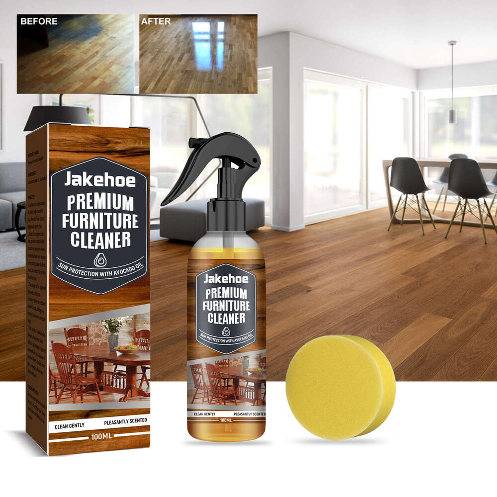 Jakehoe Floor for Wooden Floors Marble Surfaces Powerful Stain Removal and Polishing Cleaner S260130