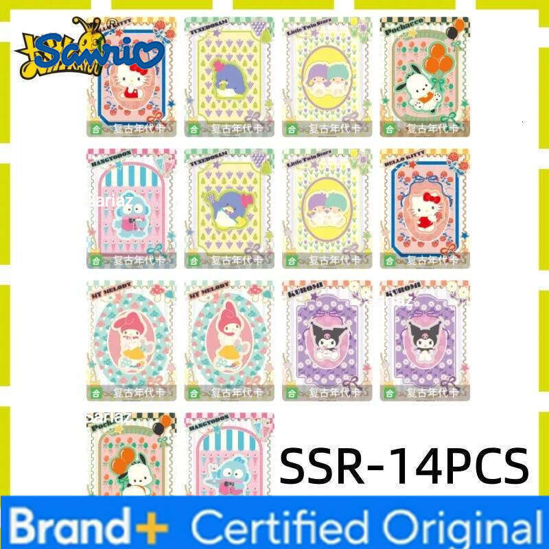 Sanrio KAYOU Original Authentic Exquisite Hello Kitty Collection Game Card Toy Children's Gift H260130111