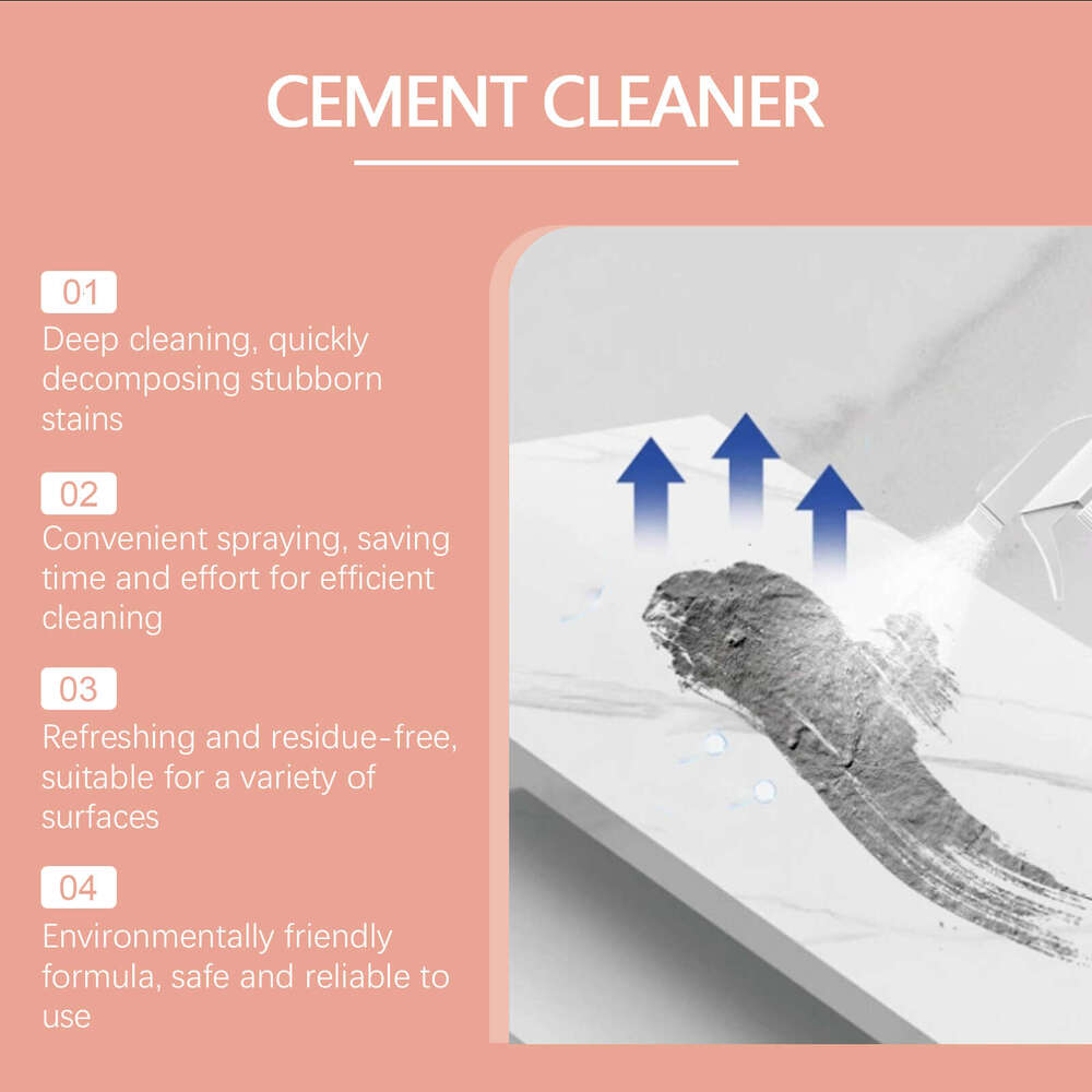 Jakehoe Dissolves Tile Dust Concrete Floor Cleaning Cement Cleaner S260130