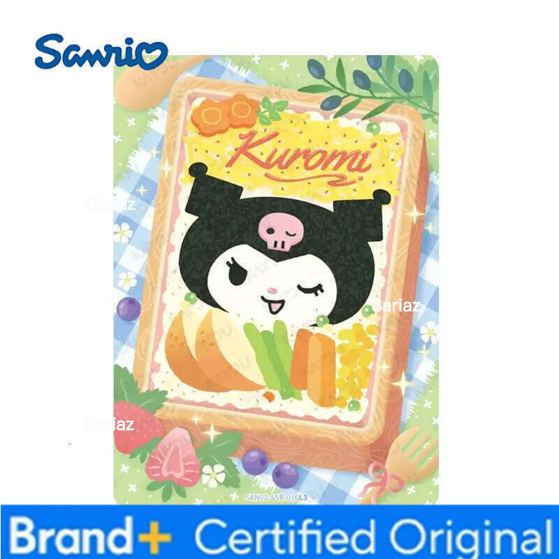 Sanrio KAYOU Family Qu Ying Pack Series 2 UR008-019/SSR015-030 Single Sheet Characters Anime Genuine Collection Card H260130