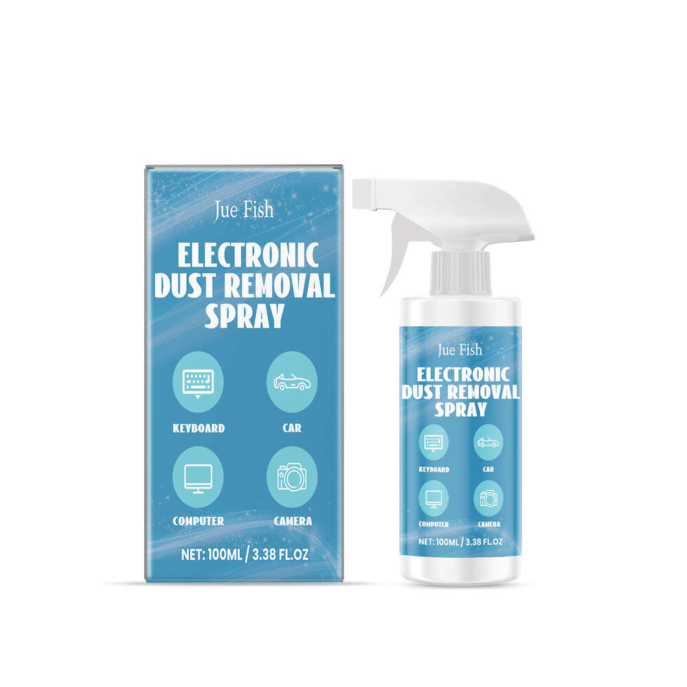 Jue-Fish Electronic Multi-Purpose Air Dust Removal Spray for Laptop Keyboard Cleaner S260130