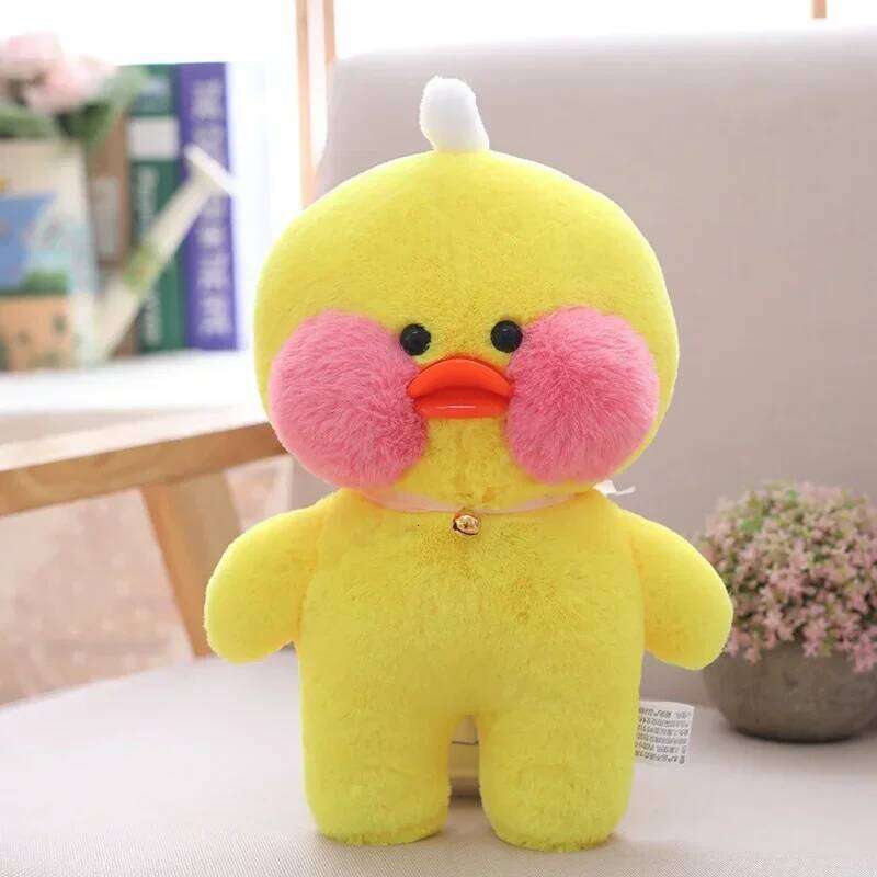 Small Net Red Little Yellow Plush Toy Duck Children Female Cloth Doll Gift Y260128