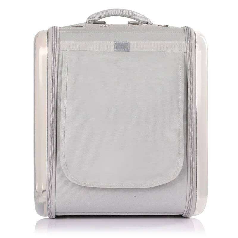 Transparent Dogs Cats Carriers Breathable Backpack Acrylic Space Capsule Puppy Kitten Bag Outdoor Travel Portable Pet Supplies 26H0130