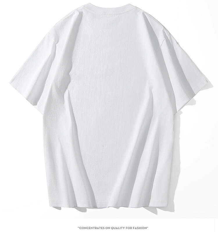 Unisex T-Shirt Pure Cotton Short Sleeve Summer Loose Fit Versatile Casual Trendy Top Couple Matching Outdoor Recreation