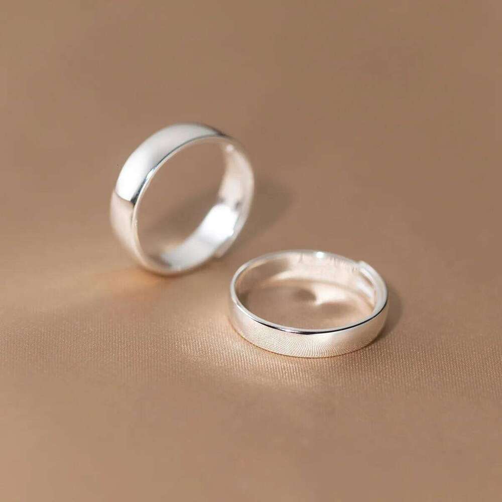 La Monada 55-61mm Adjustable Ring S999 Pure Female For Women 999 Silver Finger Rings Woman 4g 3g 2.5g XJ260130