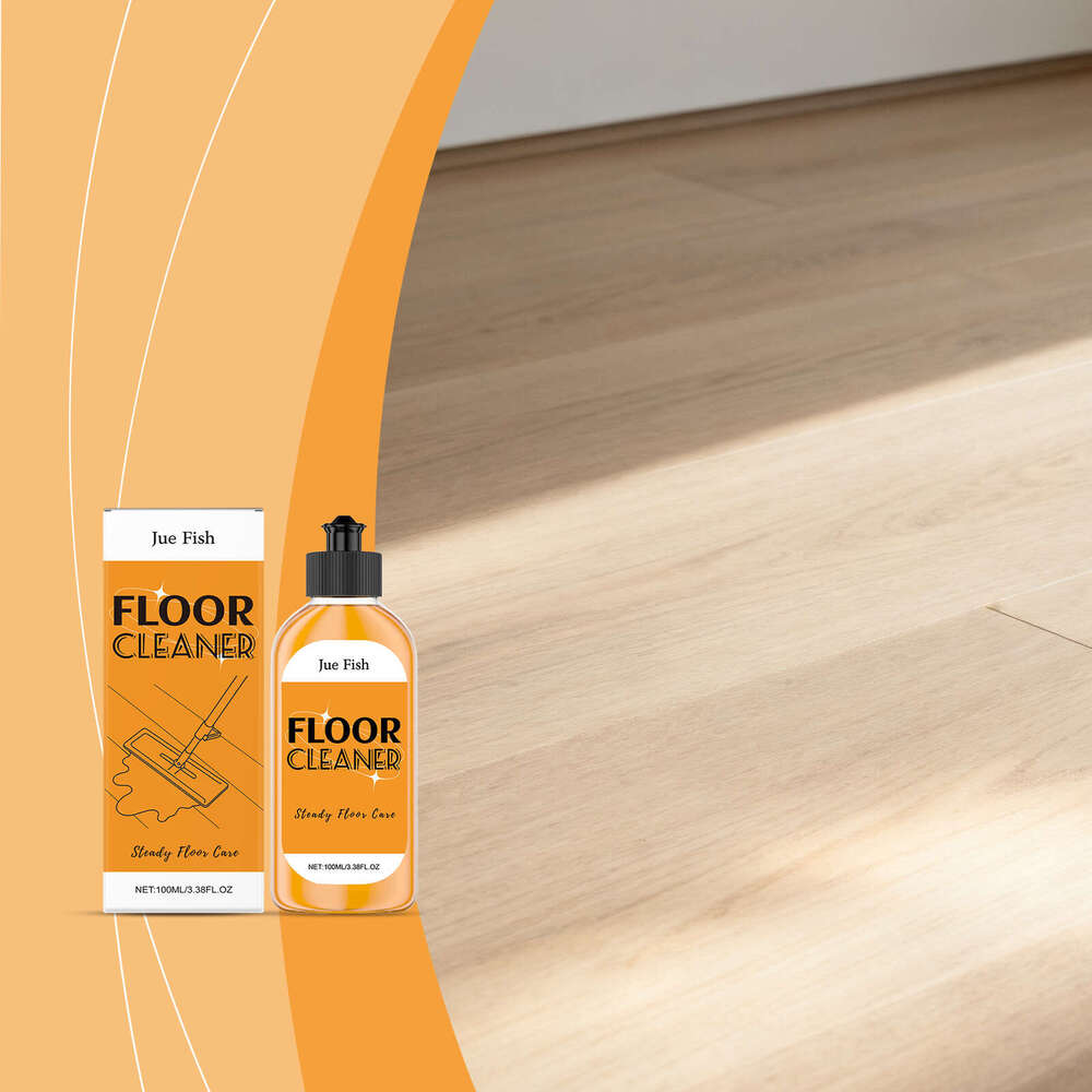 Jue Fish Cleaner Gentle Stain Removal Polishing Floor Fresh Fragrance Suitable for Wooden Floors and Tiles S260130