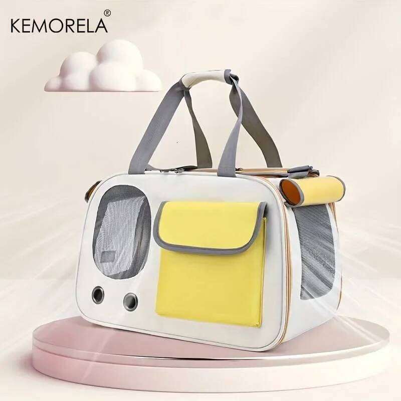 1Pcs Portable Pet Carrier Cat Bag Ideal Travel Outdoor Activities Suitable For Cats And Small Dogs 26H0129