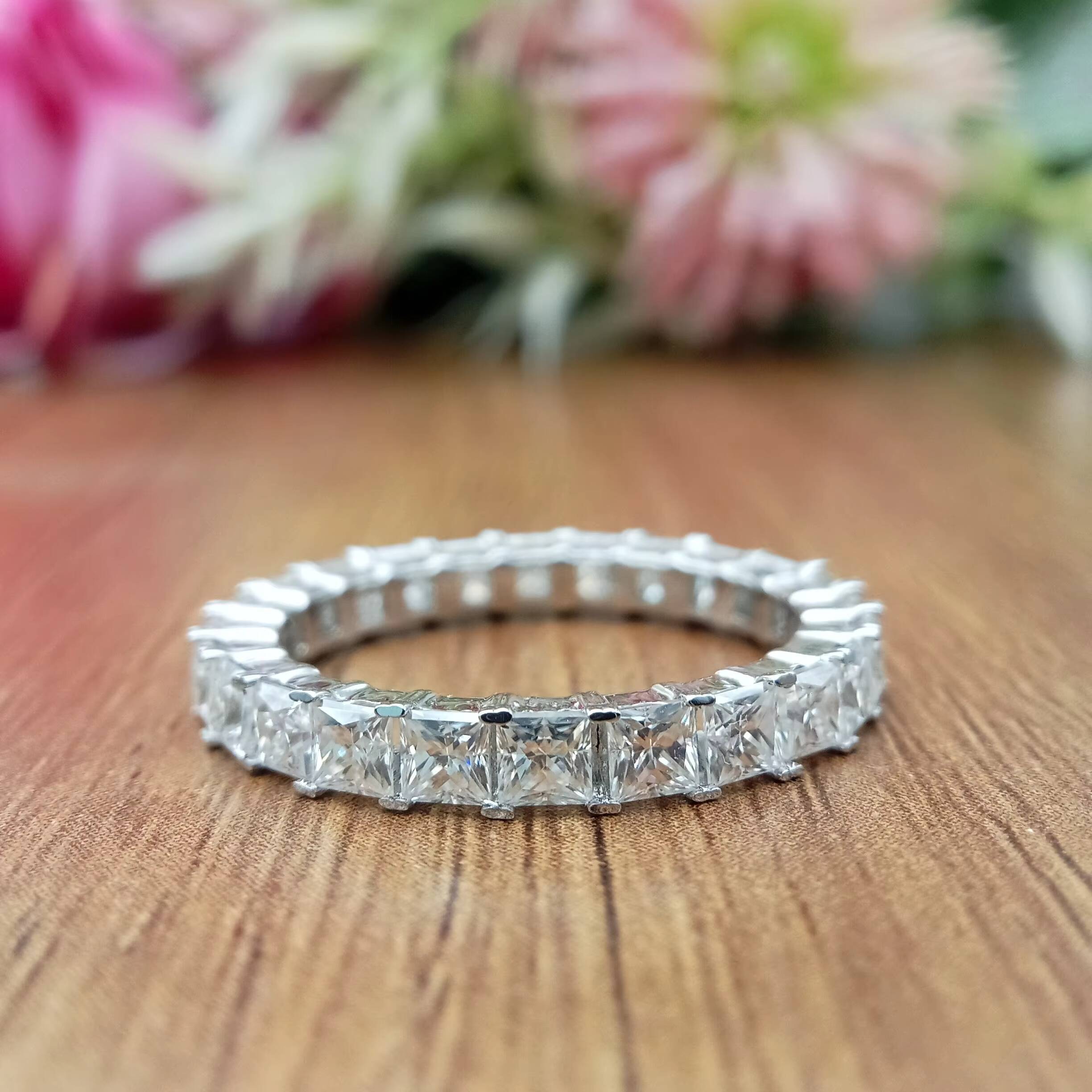 For IGI Certified 14k 18k Gold Plated Classic Engagement Wedding Ring 15ct Brilliant Cut VVS Lab Grown Diamond Womens Parties