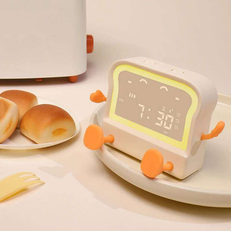 Mini Desktop Gift Little Girls Wake up Light Digital Clock Smart Cool Alarm Clocks for Kids W260130
