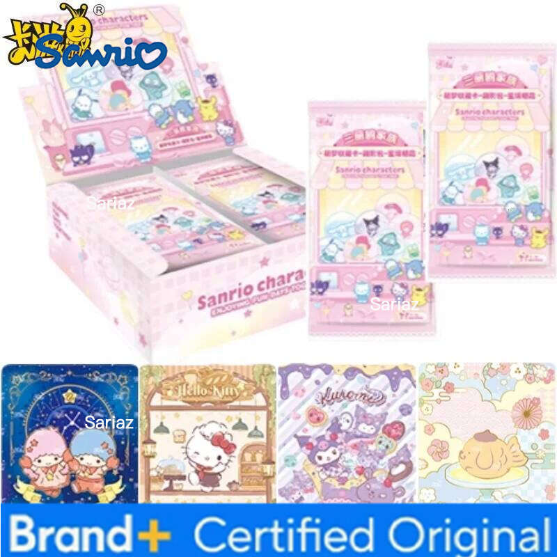 Sanrio KAYOU Genuine Family Cute Dream Collection Card Fun Shadow Pack Series Issue 2 Anime Peripheral Holiday Gifts H260130