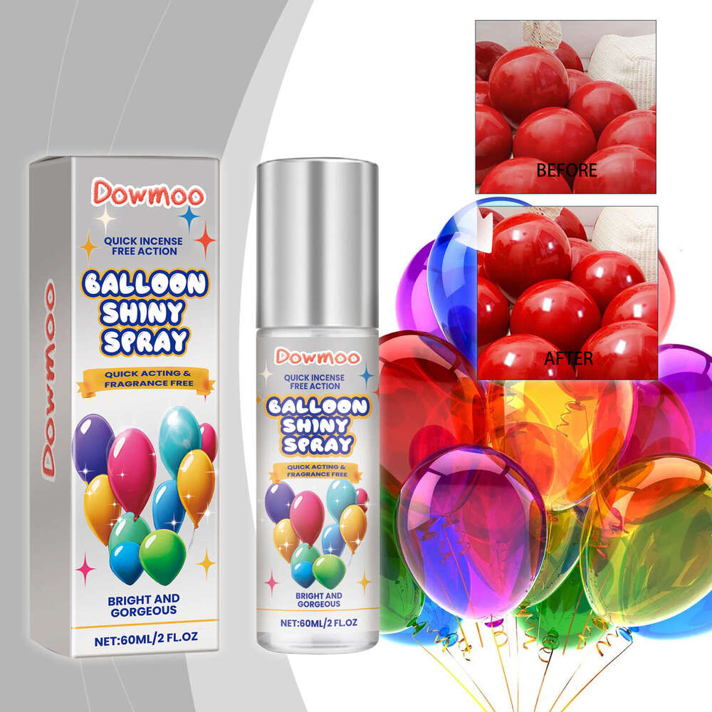 Dowmoo Latex Balloon Long-lasting Non-oxidizing Enhances Gloss Texture Atmosphere Spray S260130