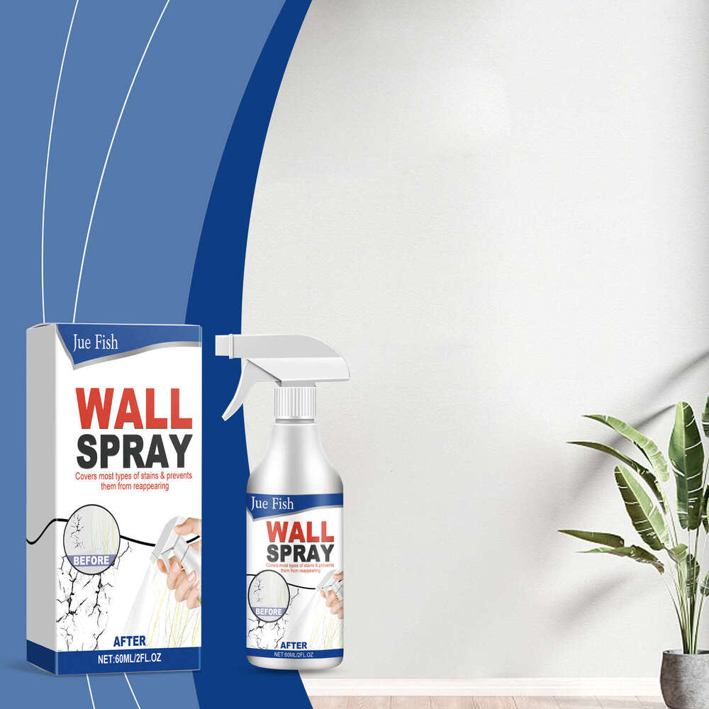 Jue-Fish Wall Repair Home Indoor Renovation Paint Cover Moisture-proof Anti-peeling Mildew Removal Spray S260130