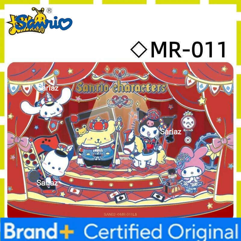 Sanrio KAYOU Original Authentic Limited Edition MR GR SSR Hello Kitty Collection Game Card Toy Children's Gift H260130