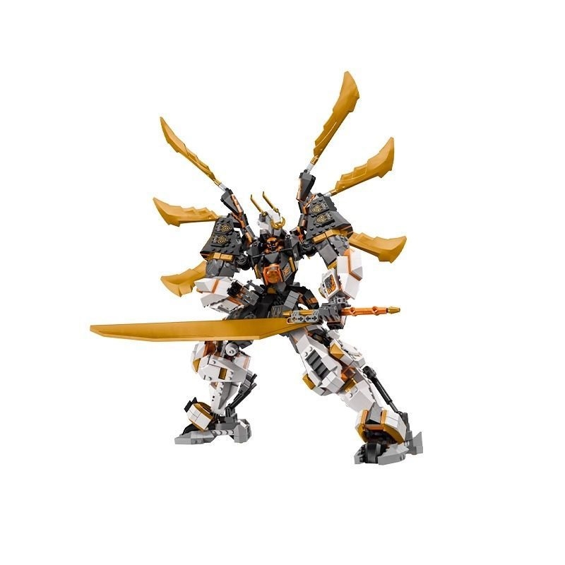 Cross-border new Phantom Ninja building kit "Titan Dragon Mecha" for 71821 assembly puzzle toy for children