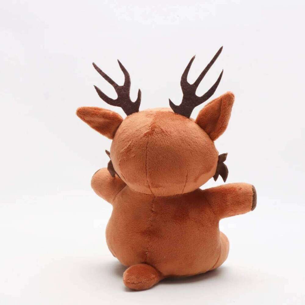 25cm 99 Nights in the Forest Merchandise Plush Toys Deer Buddy Stuffed Doll for Kids Game Fans Gift Y260128