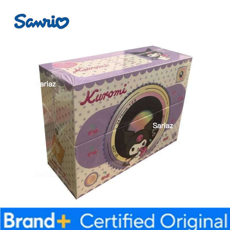 Sanrio Kuromi Cards My Melody Trading Card Game Hello Kitty Booster Box Cartoon Cute Collection Toy Christmas Gift H260130