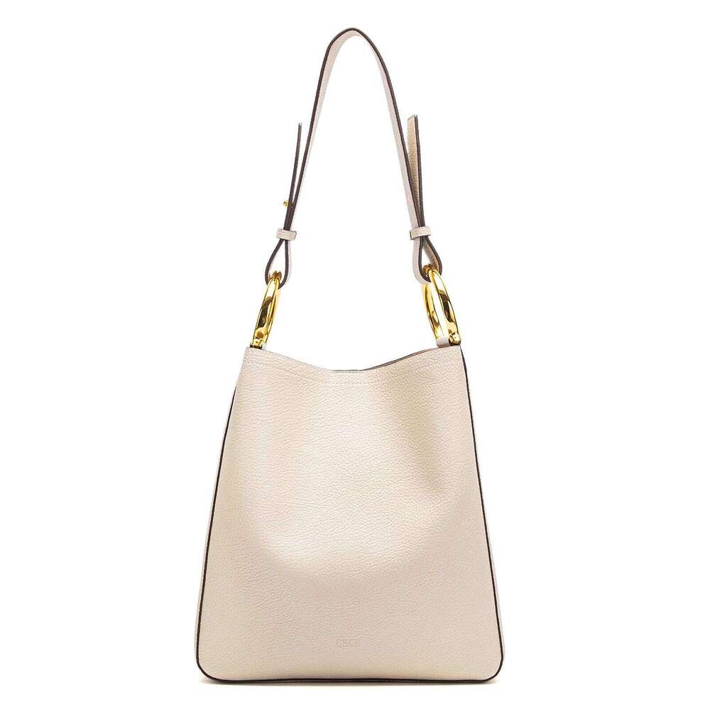 Tote Autumn High Quality Simple Beige Texture Women's Business Commuter Shoulder Bag