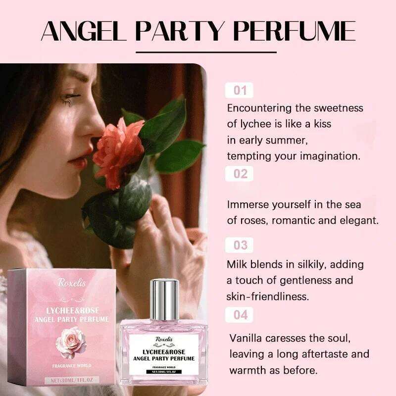30ML Pheromone High Quality Perfume Lasting Fragrance for Women Concentration Body Spray Neck Wrist Natural Fresh Holiday Gifts H260130