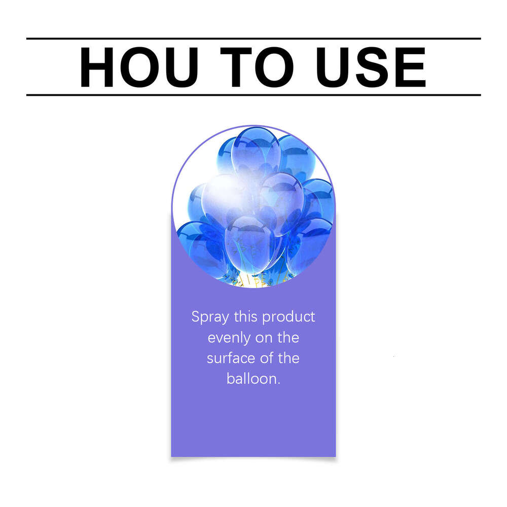 Dowmoo Shine Balloon Surface Texture Atmosphere Gloss Long-lasting Shiny Spray S260130