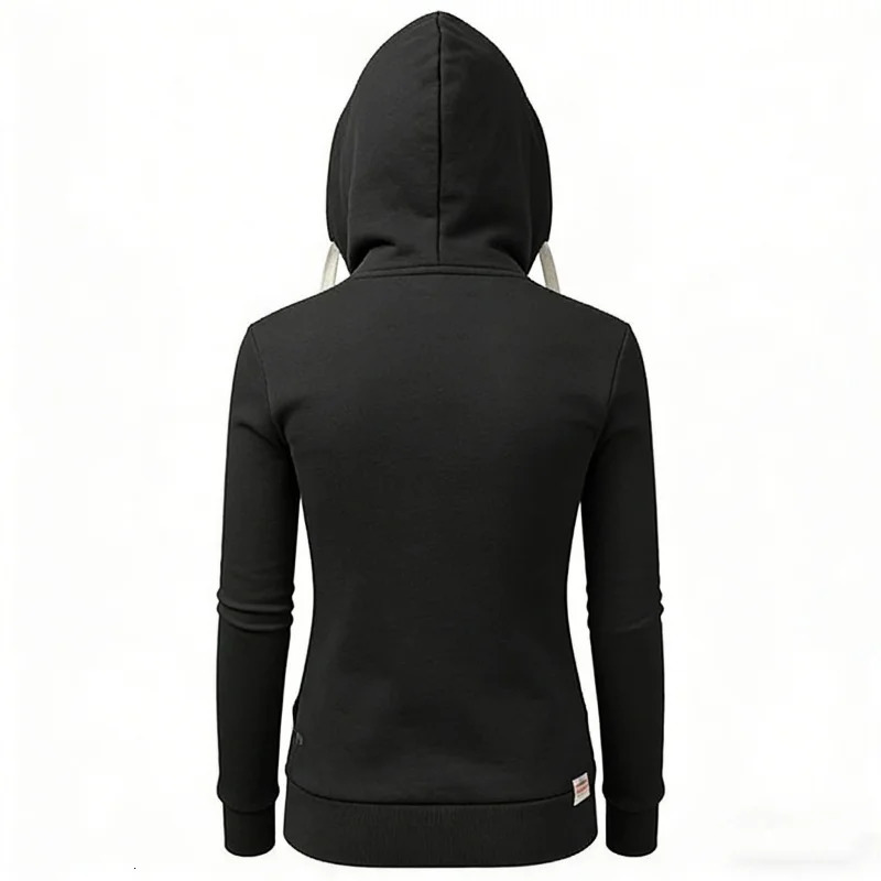 2026 Spring Autumn Womens hoodie Sweatshirt Casual Cardigan Zipper Hoodie Fashion Outdoor Jogging 260127
