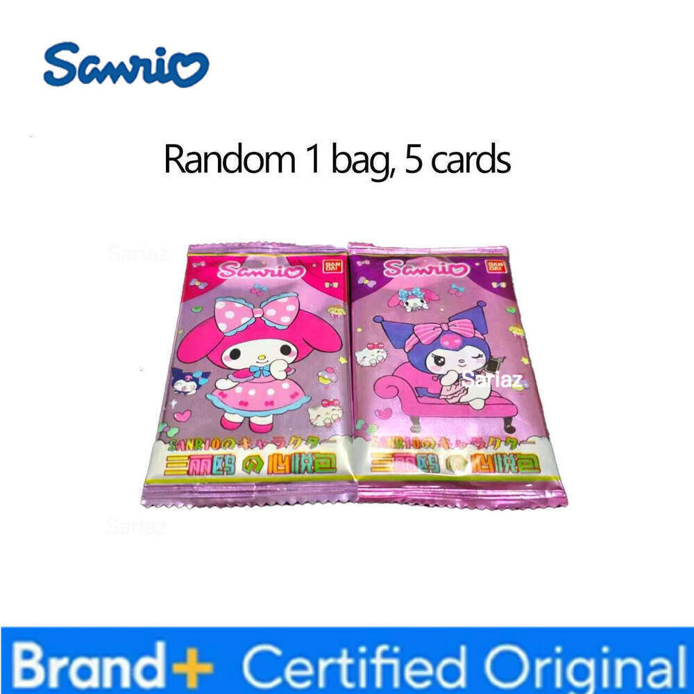 Sanrio K HOT NEW Character Collection Card Box of 160 Cards for Animation Enthusiasts, Creative Children's Gifts, Festival Gifts H2601301