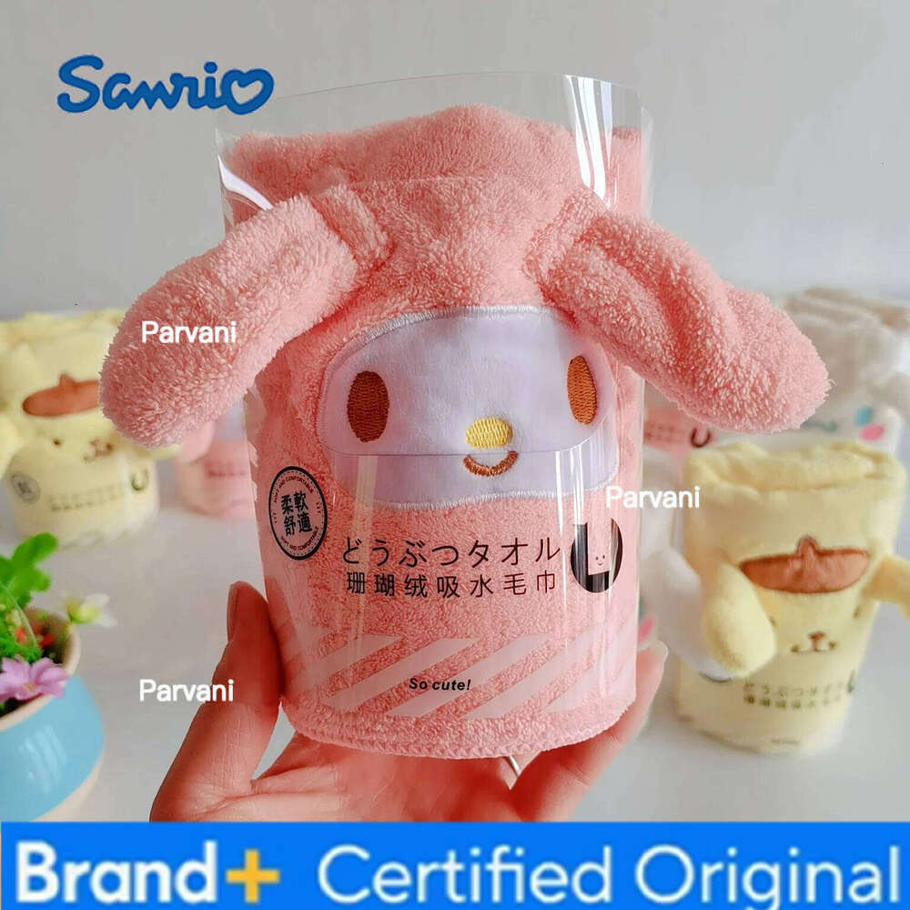 Sanrio Wholesale Crayon Shin-chan Lotso Coral Fleece Soft Absorbent Quick Dry No Lint Home Use Cartoon Towels H260130