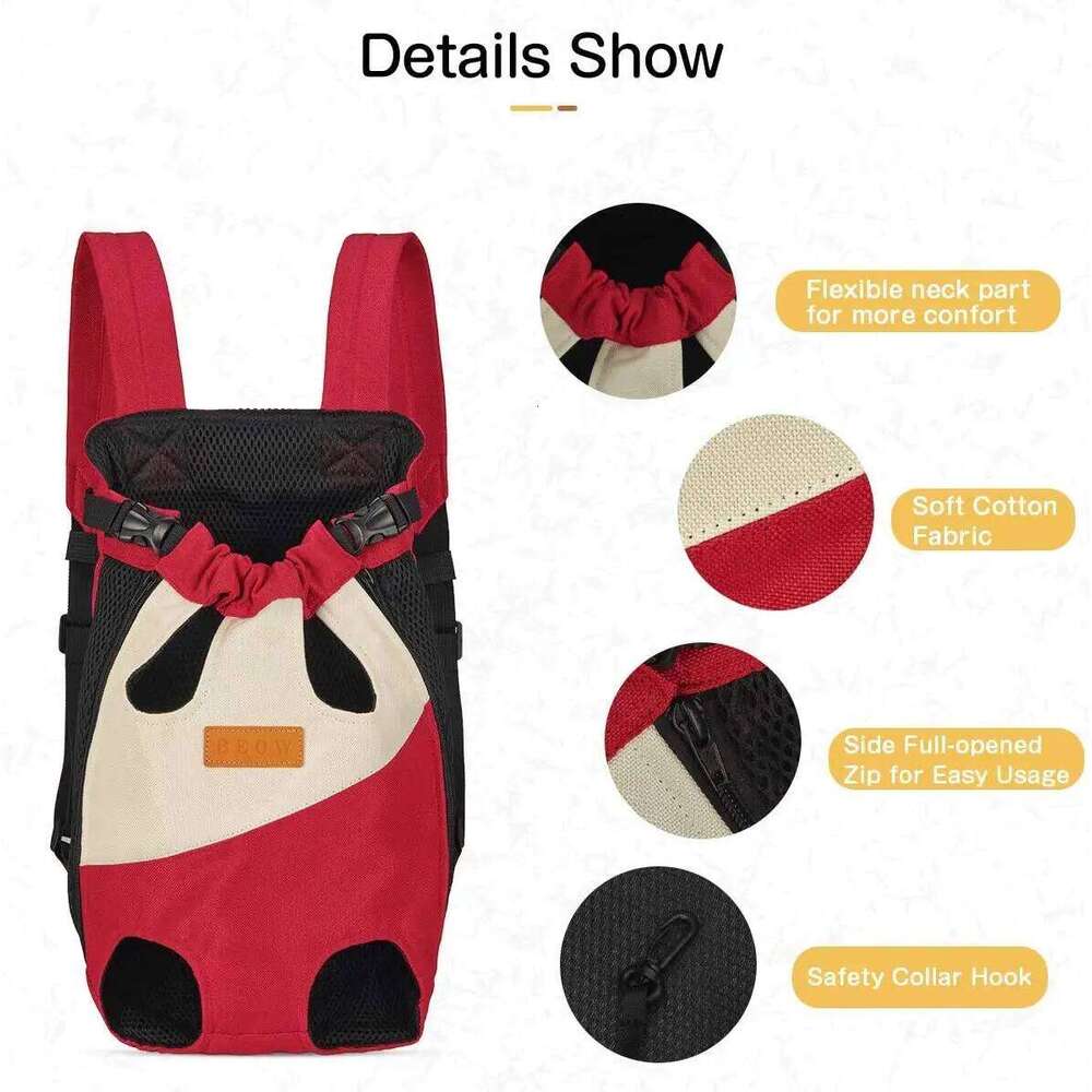 Mesh Carrier Adjustable Breathable Outdoor Travel Products Bags For Small Dog Cat Chihuahua Pet Backpack 26H0130