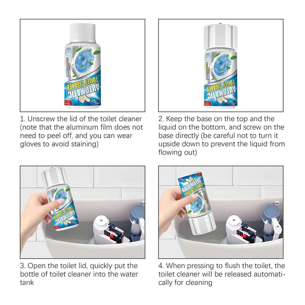 Jaysuing Automatic Liquid Stain Deodorization Cleaning Odor Removal Toilet Cleaner S260130