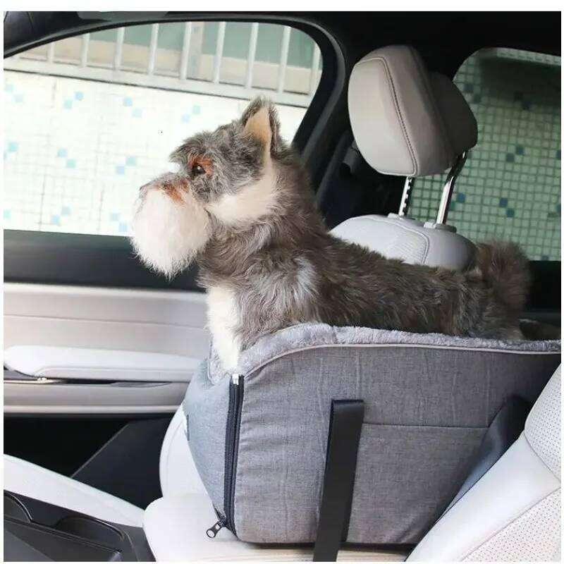 Portable Car Safety Seat for Small Dogs Travel Central Control Cat Transport Protector Dog Bags Pet Carrier Accessories 26H0130
