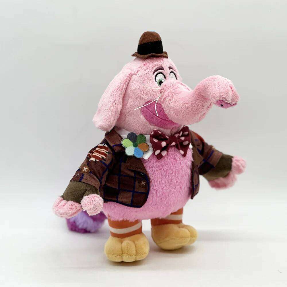 Kawaii Plush Movie Peripheral Toy Lovely Pink Elephant Birthday Halloween Gift Bing Bong for Kids Girls Decor Y260128