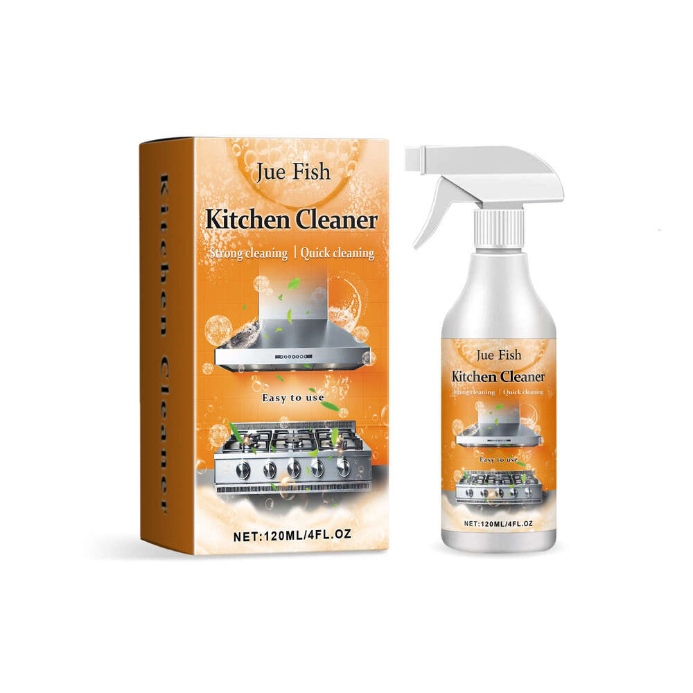 Jue-Fish Multi-Purpose for Cleaning Kitchen Countertops Oil Stains Stove Dirt Foam Cleaner S260130