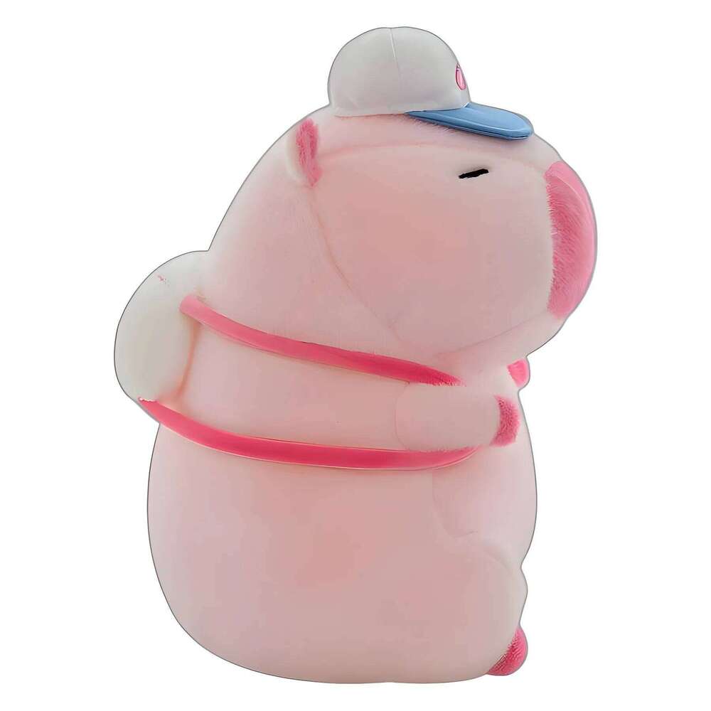 22CM Kapibala Plush Toy Internet Celebrity Capybara Jun Ugly Cute Guinea Pig Doll Boys Girls Anime Kawaii Y260128