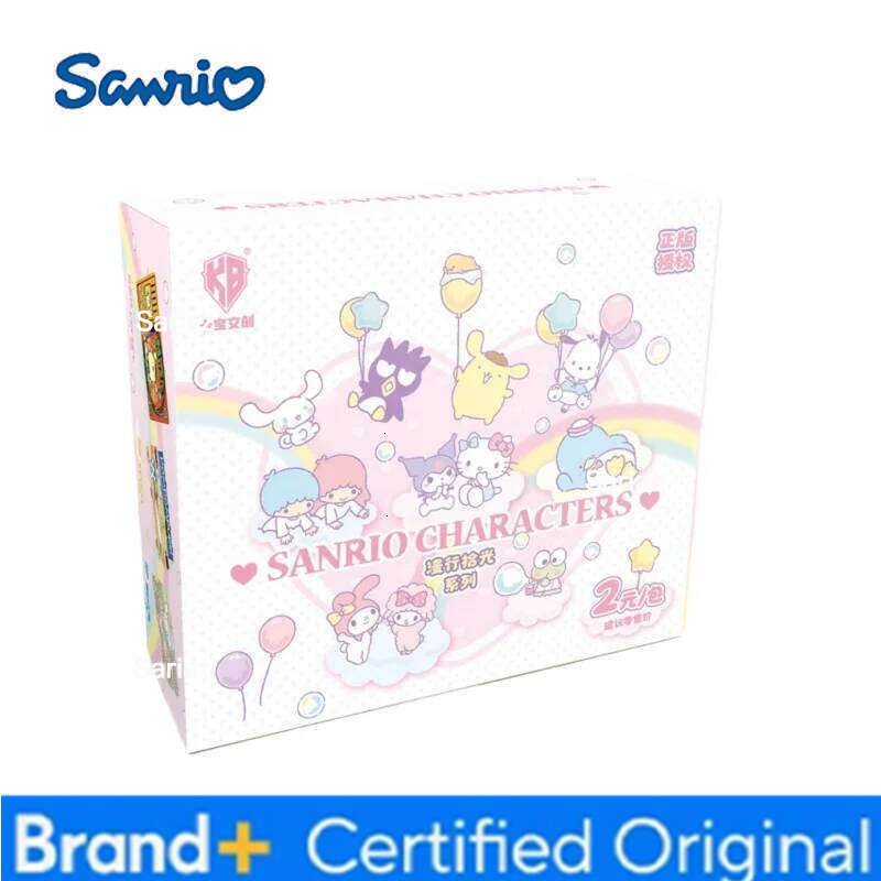 Sanrio Brand New Genuine Series Polaroid Wandering Light 7th Issue Kawaii Kuromi Collection Card Cartoon Peripheral Gift H2601301
