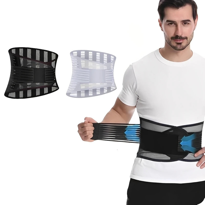 Adjustable Shapewear Corset Belts Waist Trainer Slimming Sheath Flat Belly Reductive Breathable Mesh Lumbar Protector Back 260130
