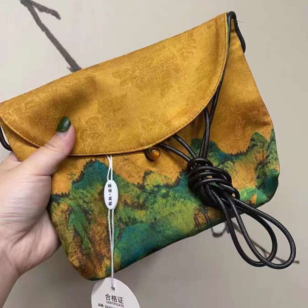Floral Fragrant Cloud Silk Phone Crossbody Bag Stone Mountain Versatile New Chinese National Style Clutch Series Evergwish