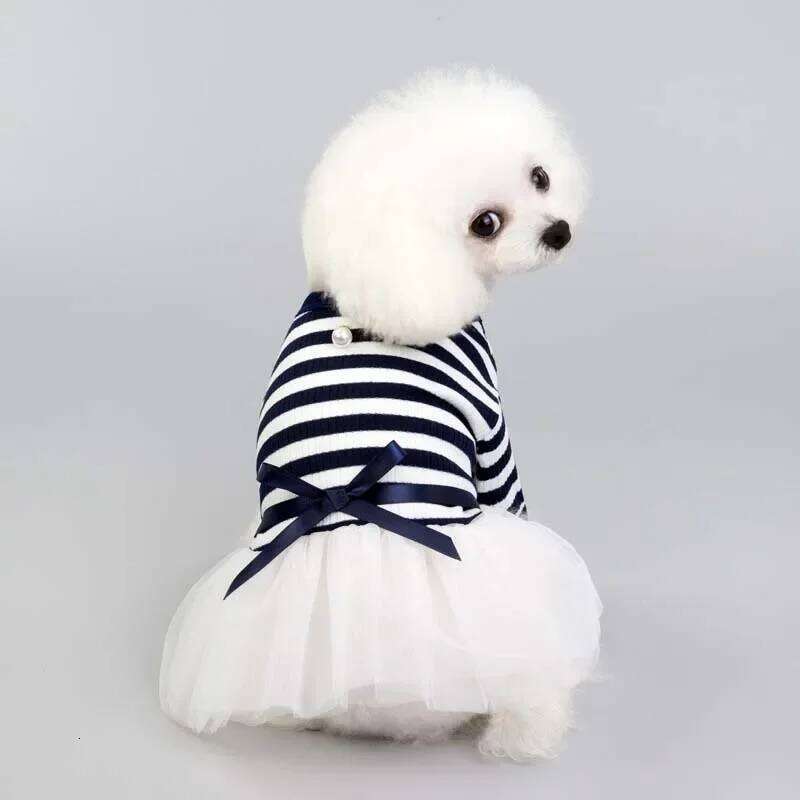 Summer Princess Pet Dress Dogs Little Small Puppies Animal Cat Tutu Wedding Party Skirt Clothes for Chihuahua Yorks H260129