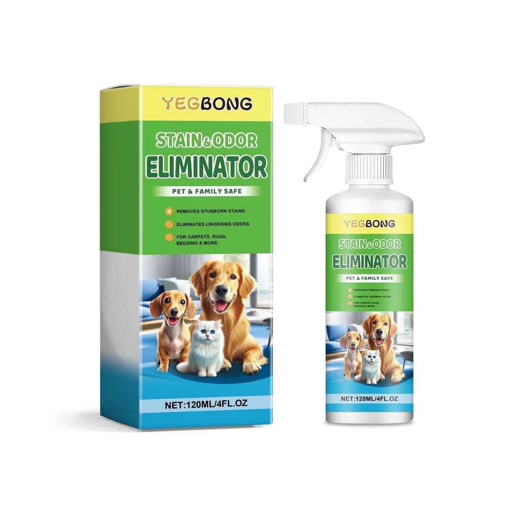 YEGBONG Stain Remover Cat Dog Stains Food Grease Pet Mucus Saliva Cleaner S260130
