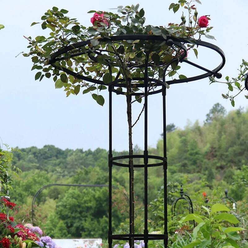 Garden Umbrella Tower Plant For Plants Support DIY Climbing Trellis Flower Pots Supports W260130