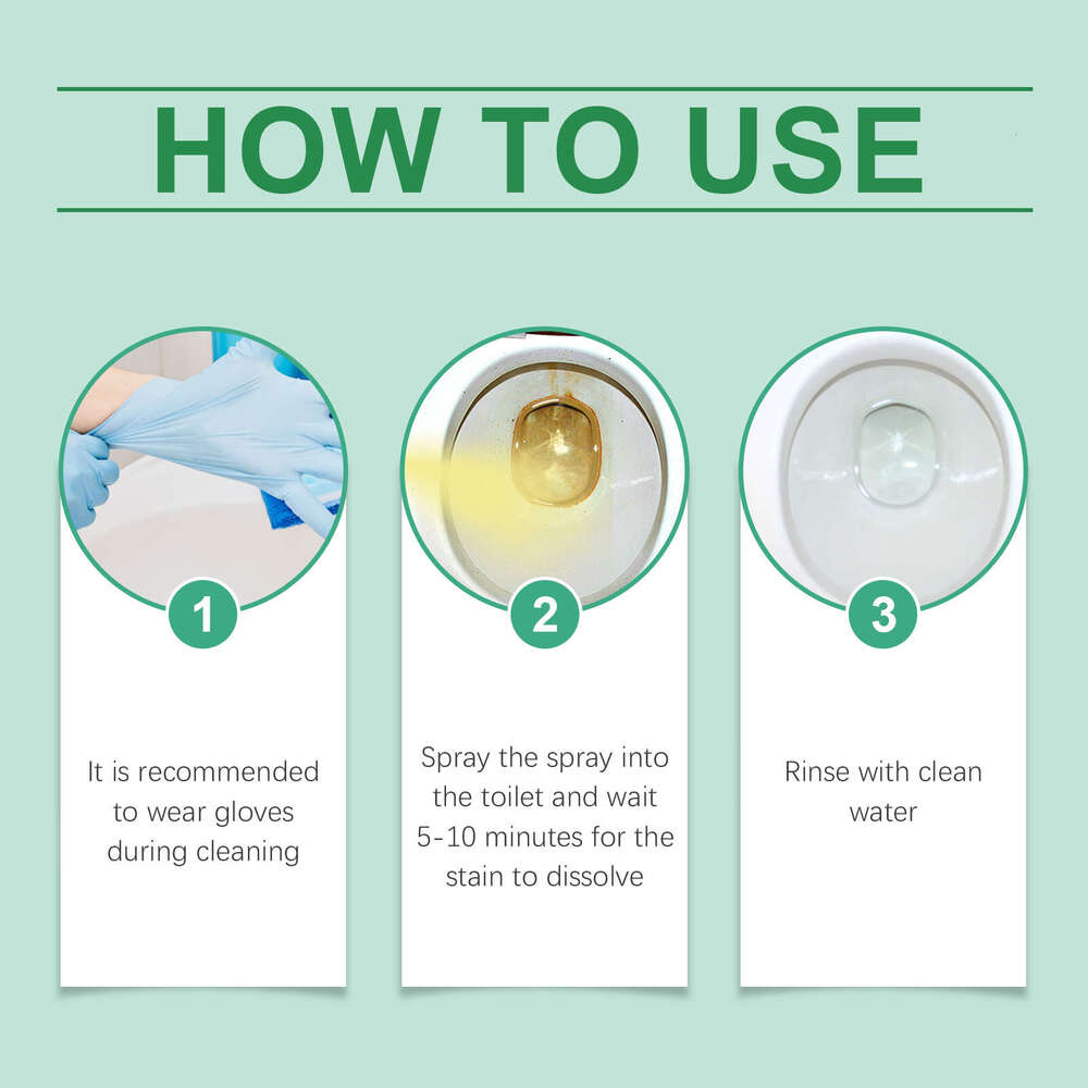 JAKEHOE Household Bathroom Cleaning Agent Odor Removal Toilet Descaling Cleaner S260130