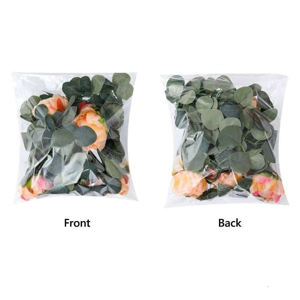 Multicolor Artificial Rose Flower Vine DIY Accessories Ornament Hanging Garland Silk Petal Photo Props Plant Wall Y260130
