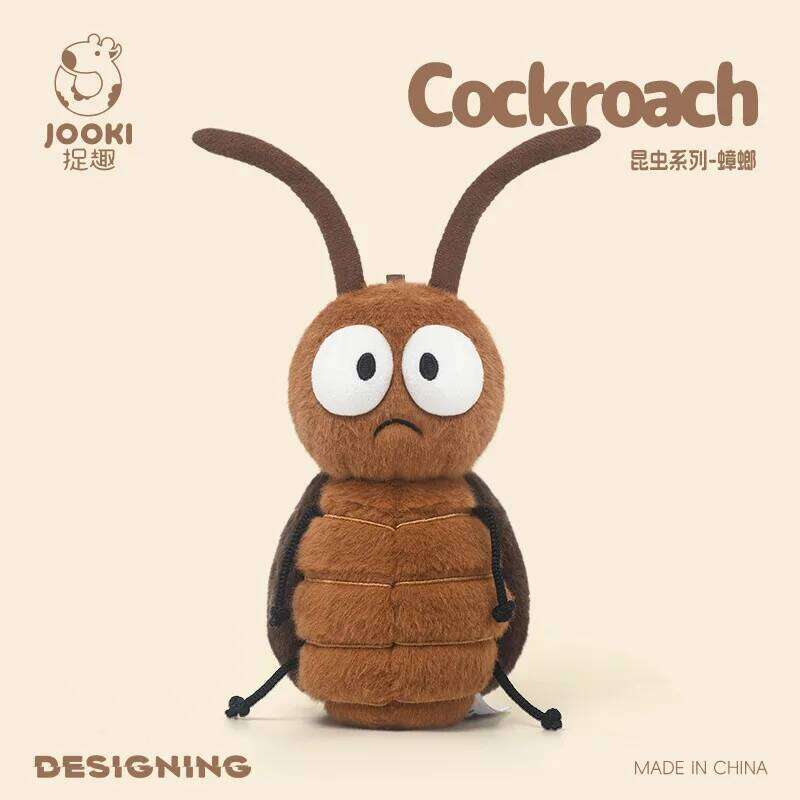 Insect Series Plush Toy Dragonfly Cute Interesting Realistic Multiple Styles Bee Cockroach Firefly Decorative Gifts For Children Y260128