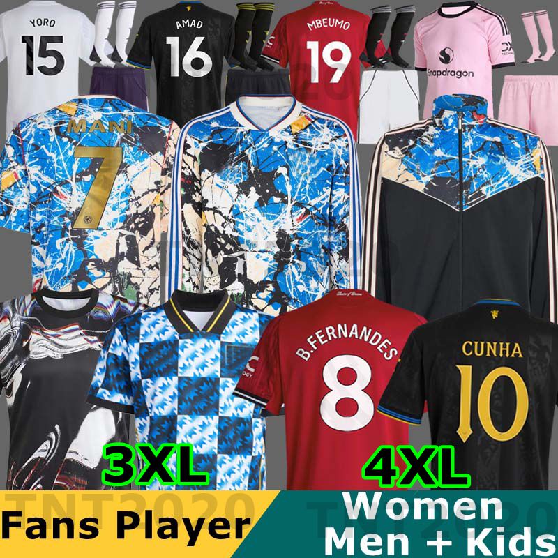 ManUnited 25 26 manchesteeer unitedsoccer jerseys Manchest er United RASHFORD MAINOO 2026 football shirt B. FERNANDES men player MUTDES Stone Roses unitedjersey