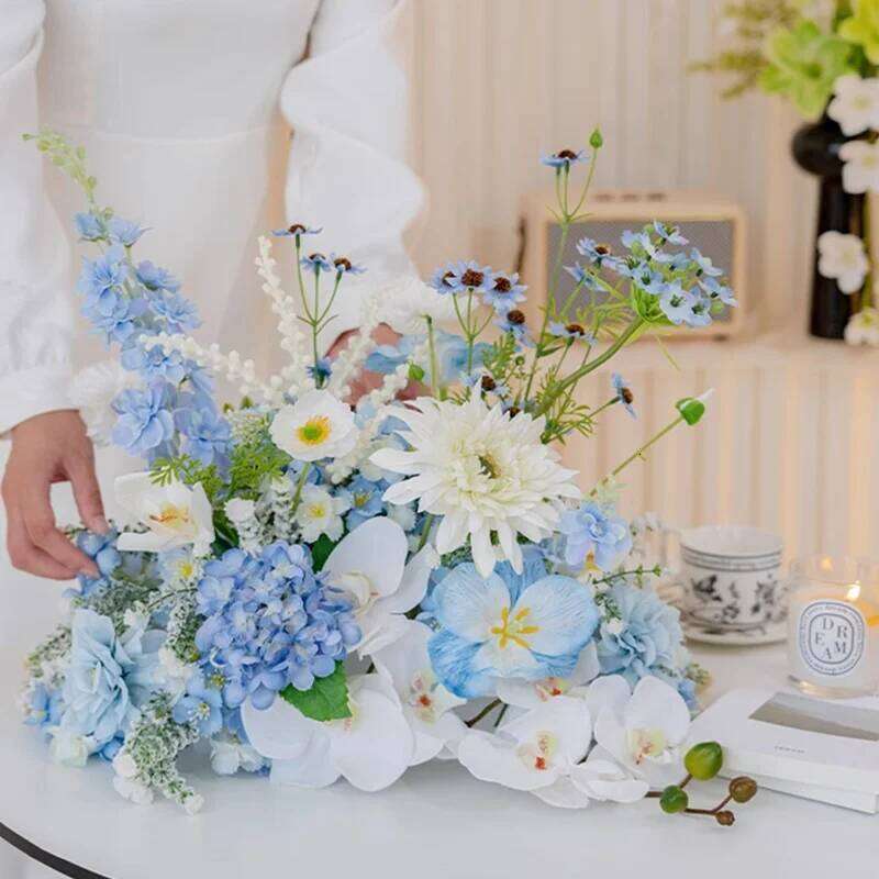 Multicolour Series Wedding Table Centerpieces Flower Decor Candleholder Banquet Event Supplies decor Props Window Display Gifts W260130