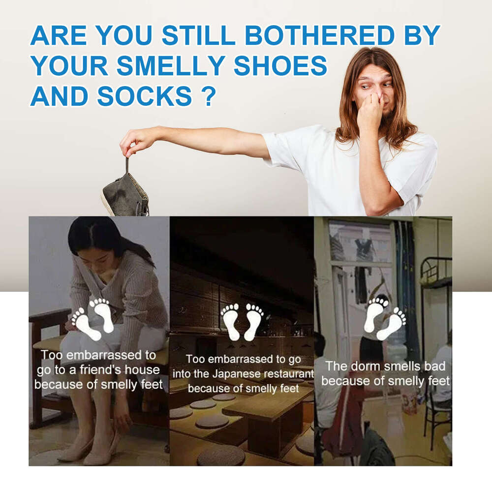 Jaysuing Sock Deodorizing Spray Sneaker Cleaner Odor Dry and Fragrant Shoe Cabinet Freshener S260130