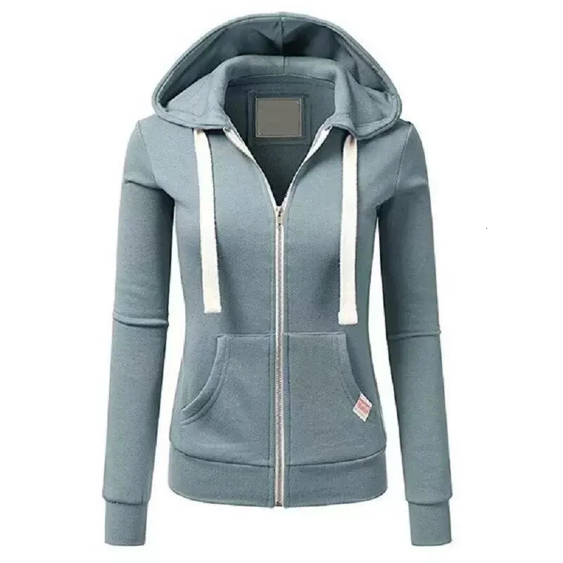 2026 Spring Autumn Womens hoodie Sweatshirt Casual Cardigan Zipper Hoodie Fashion Outdoor Jogging 260127