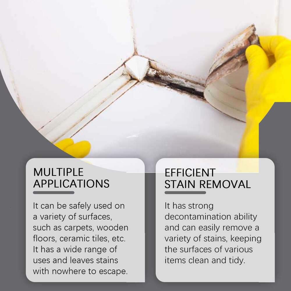 Jakehoe Stain Removal Foam for Cleaning Bathroom Kitchen Countertops Floors Wood Multi-Surface Cleaner S260130