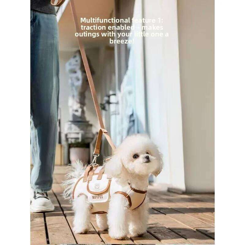 Convenient for Pets To Go Out Small Dogs and Cats New Shoulder Bag Can Be Slung with Portable Cartoon Strap Bag. 26H0130